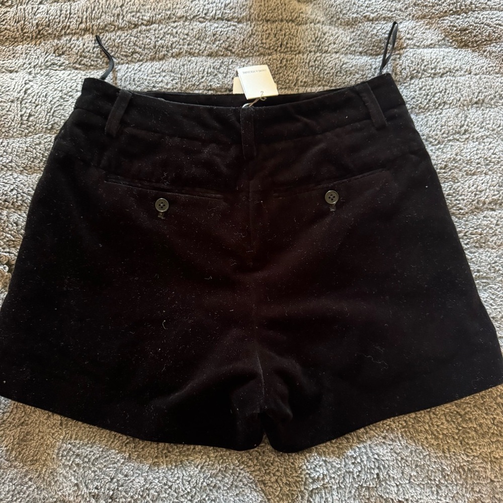 Zadig & Voltaire High Waist Black Shorts